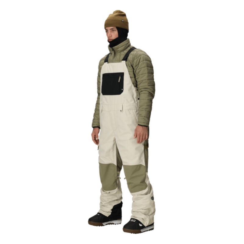 686 M Hot Lap Insulated Bib LIMESTONE COLORBLOCK L
