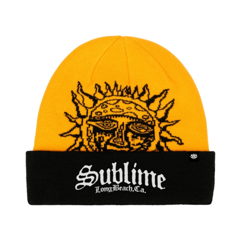 686 Sublime Beanie SUBLIME BLACK O/S