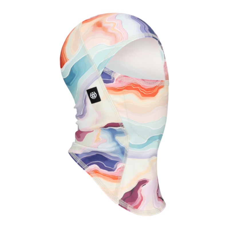686 Youth Bolt Balaclava BOREALIS GREEN COLORBLOCK O/S