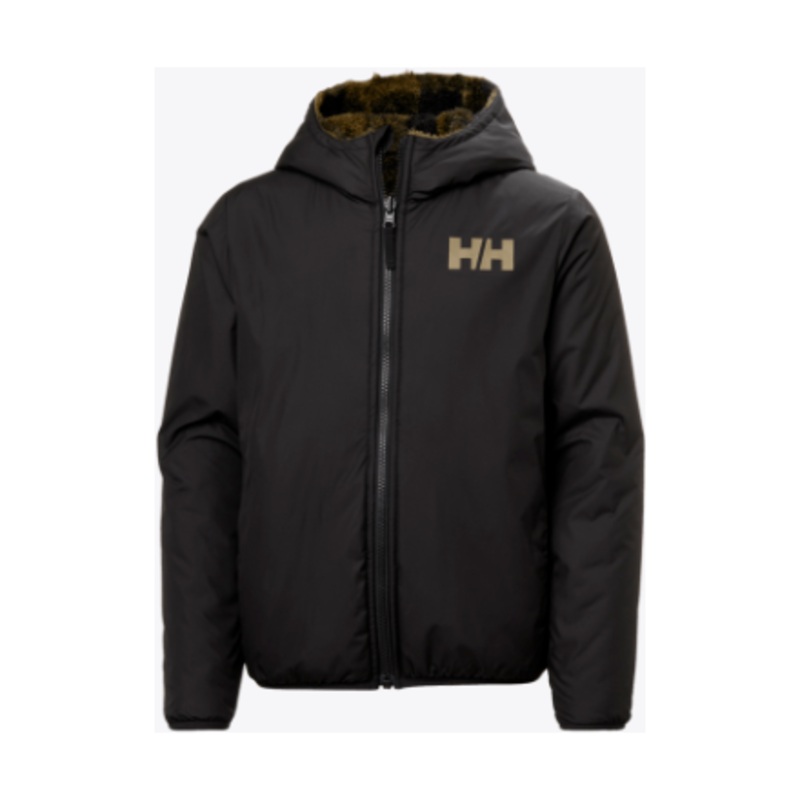Helly Hansen Jr Champ Reversible Jacket Black Aop 140/10