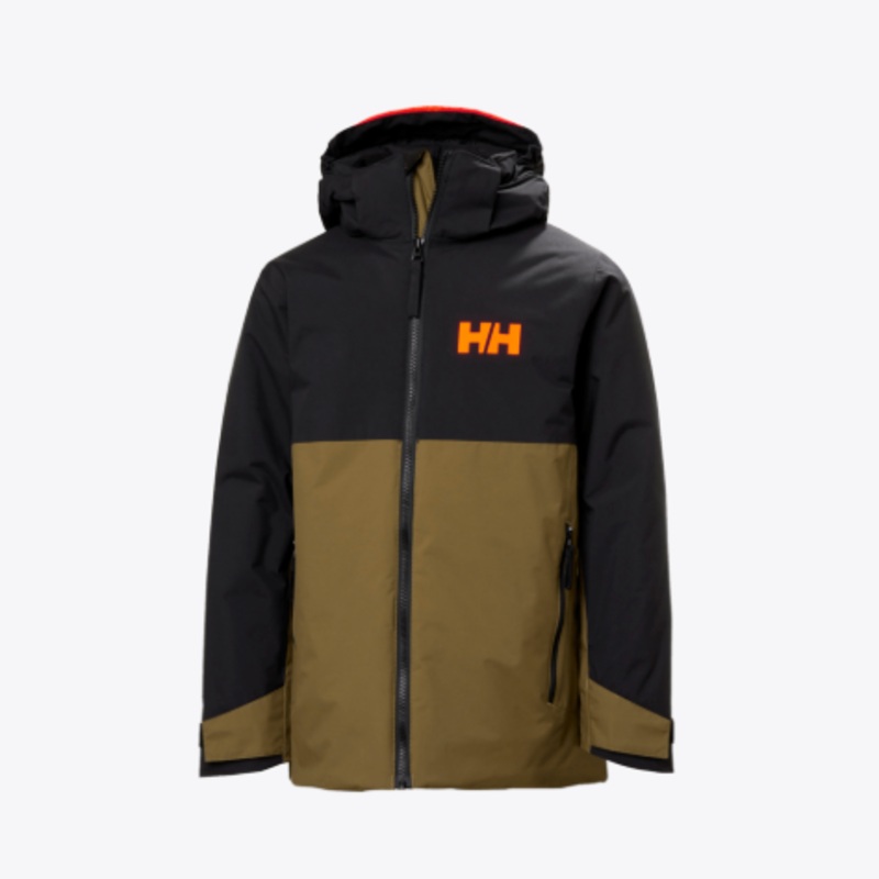 Helly Hansen Jr Traverse Jacket Sepia 134/9