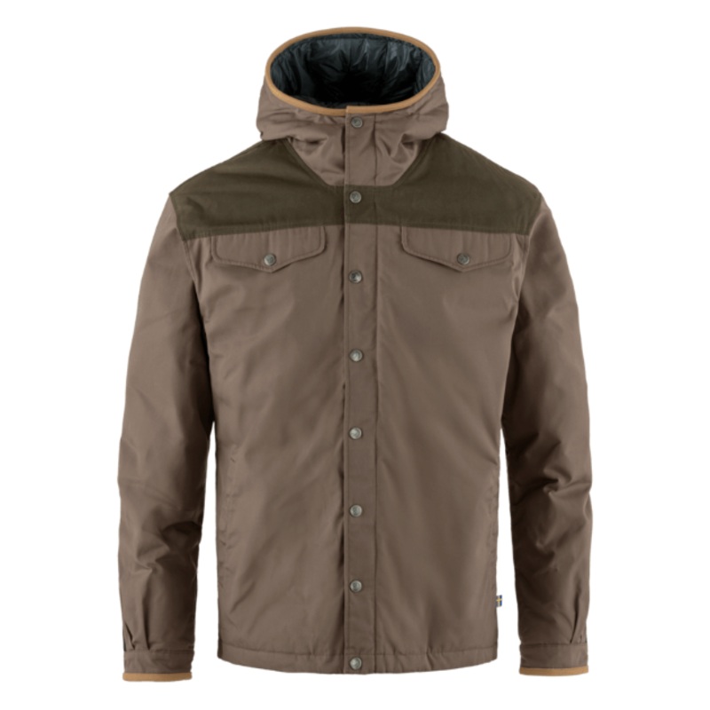 Fjallraven Greenland No. 1 Down Jacket M Suede Brown-Dark Olive S