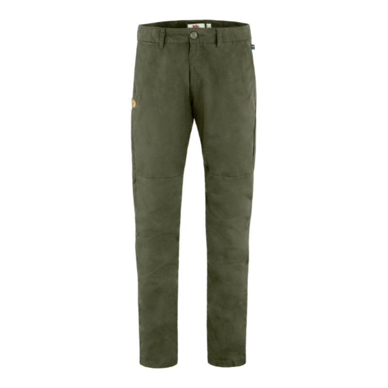 Fjallraven Srmland Tapered Trousers M Laurel Green 44