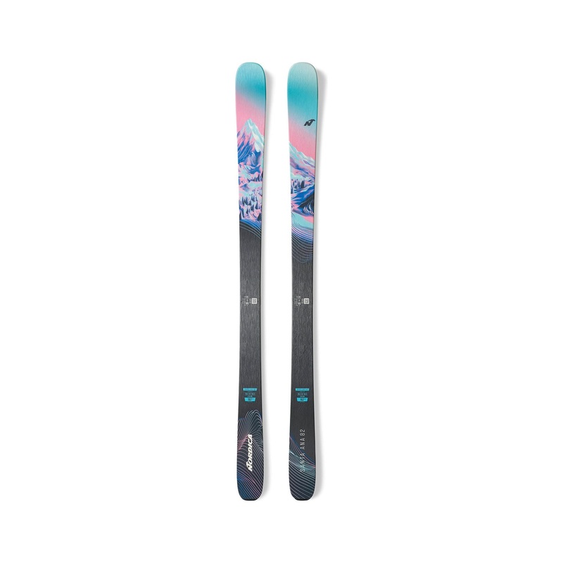 Nordica Santa Ana 82 LIGHT BLUE / CORAL / MIDNIGHT 150cm