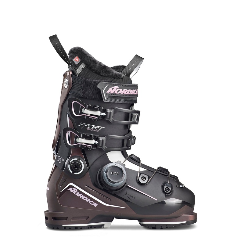 Nordica Sportmachine 3 95 W BOA BLACK / MAROON / WHITE 22.5