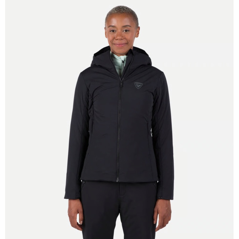 Rossignol W Opside Hoodie In Heavy Insulated Black XS