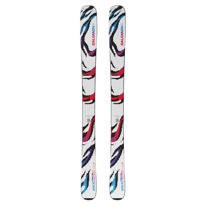 Salomon QST Blank Team Wh/Red/Pr 128cm