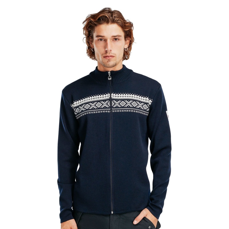 Dale of Norway Dalestolen Masc Jacket Navy Off White S
