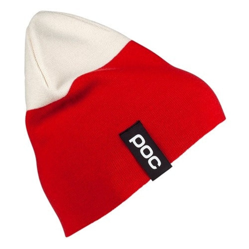 POC 2 Colored Beanie Bohrium Red Hydro White OS