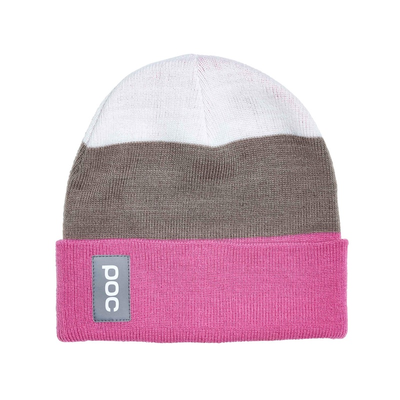 POC Stripe Beanie Actinium Multi Pink OS