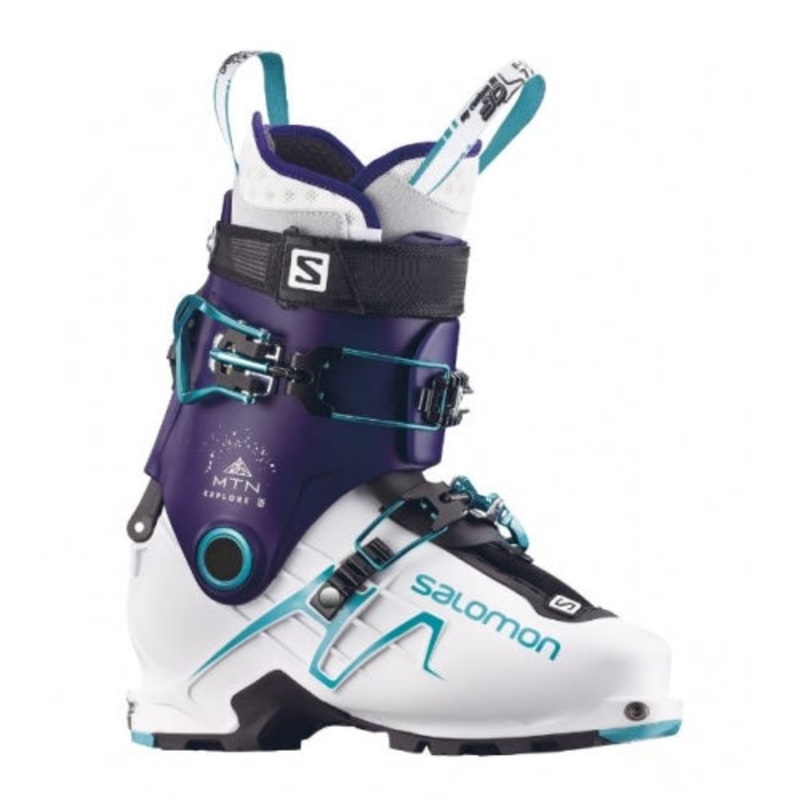 Salomon Alp. Boots Mtn Explore W Dark Purple White Aqua 26.5