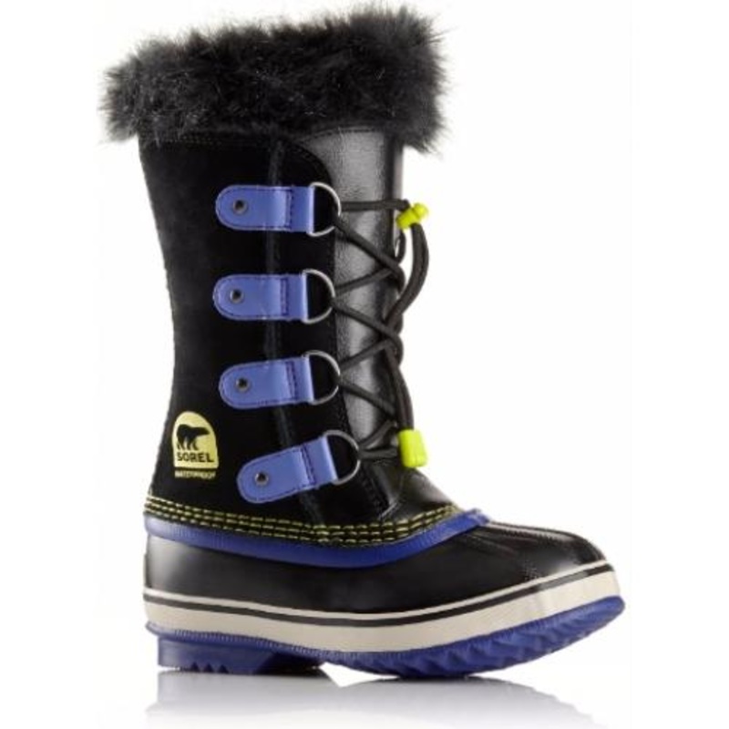 Sorel Youth Joan Of Arctic Black, Purple A 6