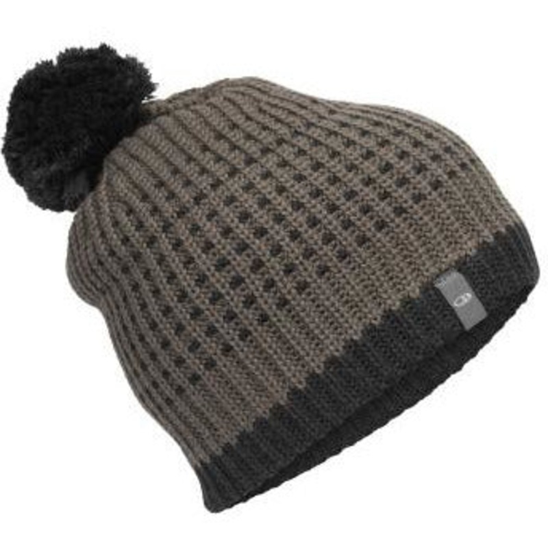 Icebreaker Unisex Affinity Pom Beanie Black OS
