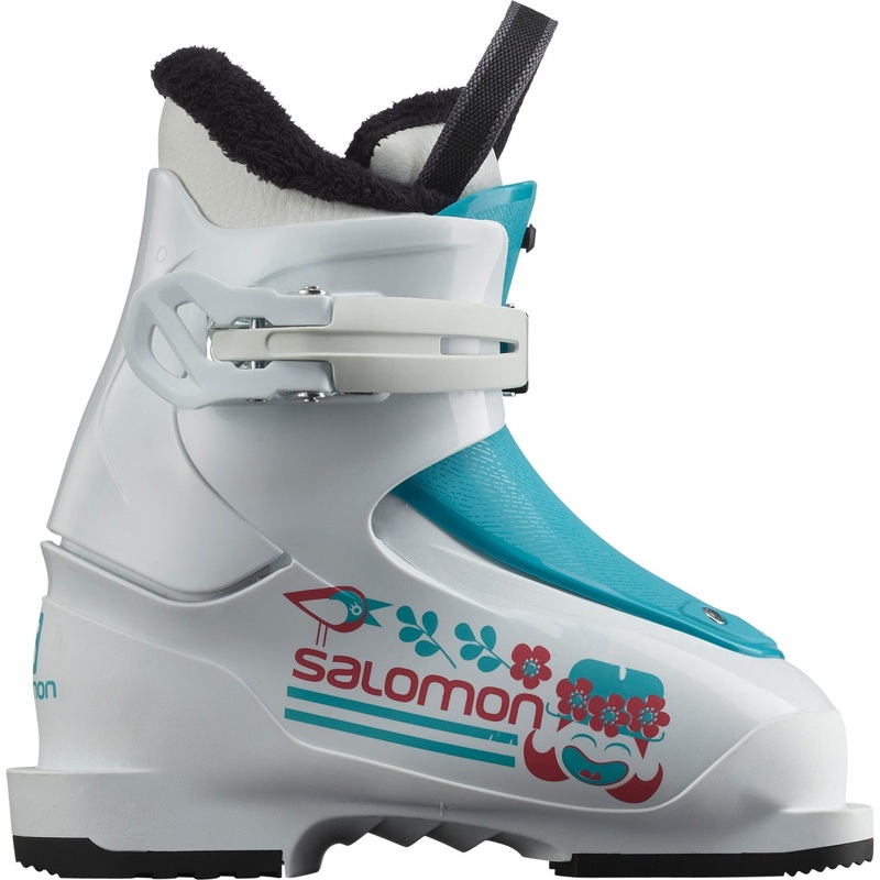 Salomon T1 Girly White/Scuba Blue 15