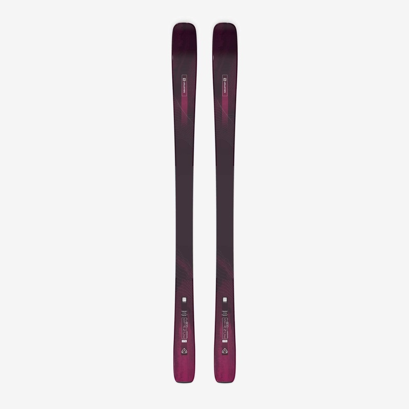 Salomon Stance W 84 Black/Bordeau 175cm