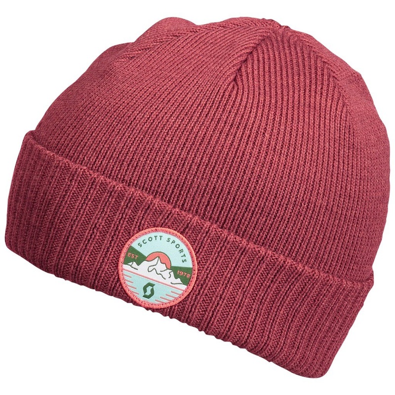 Scott W MTN 10 Beanie Ochre Red OS