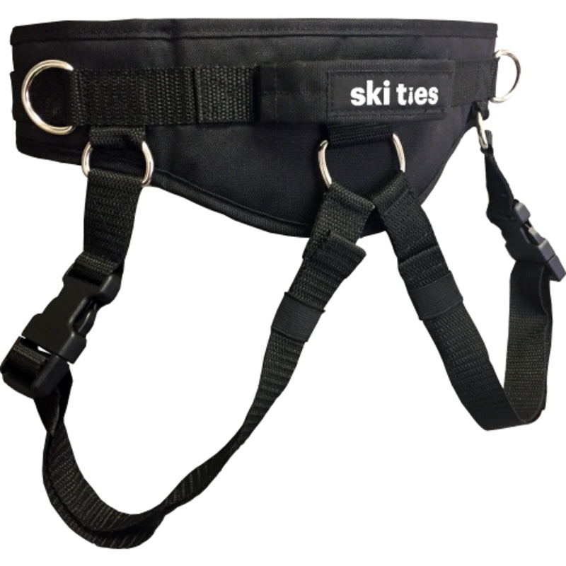 Ski Ties Ultimate Ski Harness Black