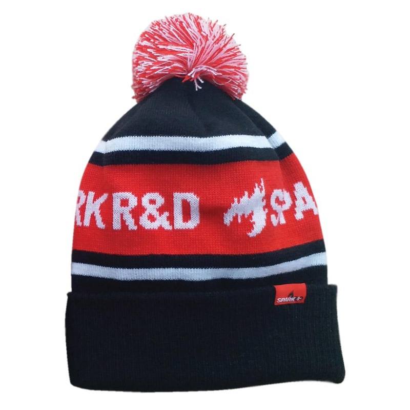 Spark R & D Spark Pom Hat Red/Black OS