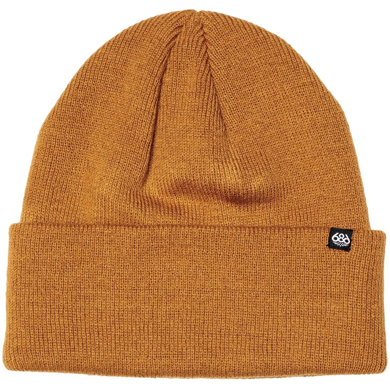 686 Unisex Standard Roll Up Beanie Golden Brown OS