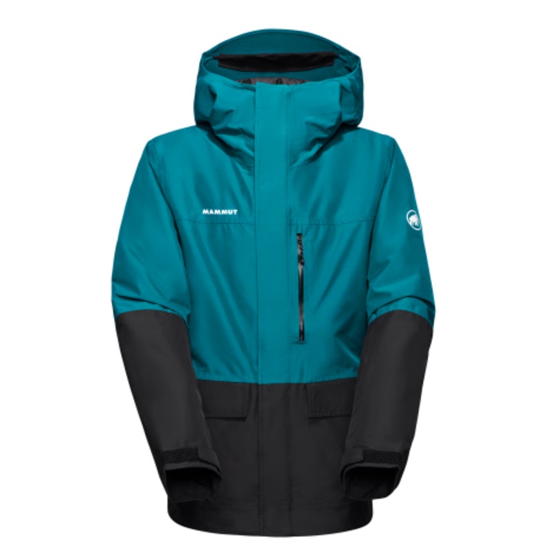 Mammut Fall Line HS Thermo Hooded M Jacket Deep Teal - Black M