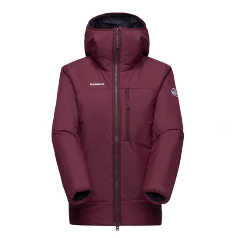 Mammut Rime Pro Belay IN Hooded W Jacket Vin - Black S