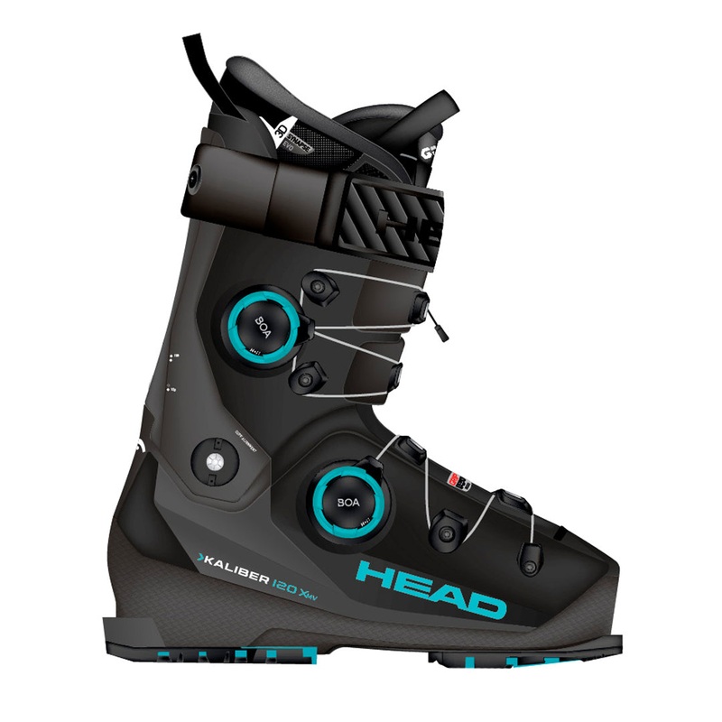 Head Kaliber 120X MV GW BOA2 Black/Speedblue 25.5