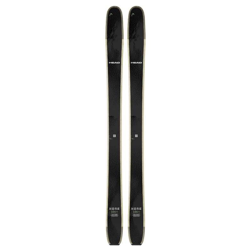 Head Kore 106 Ti black/green 163cm