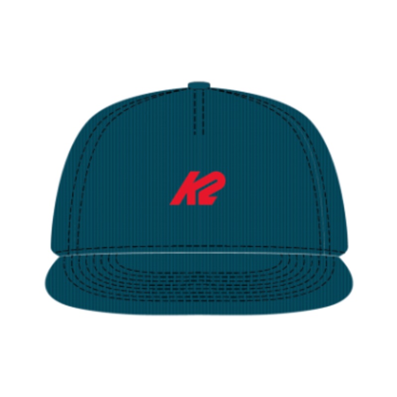 K2 Corduroy Snapback Hat Navy OS