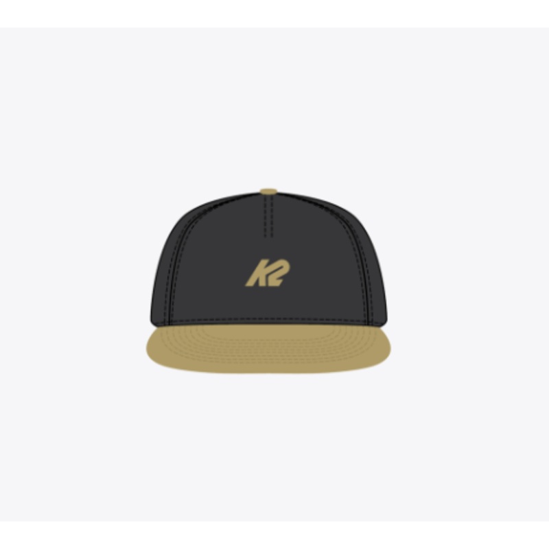 K2 Unstructured Twill 5 Panel Black OS