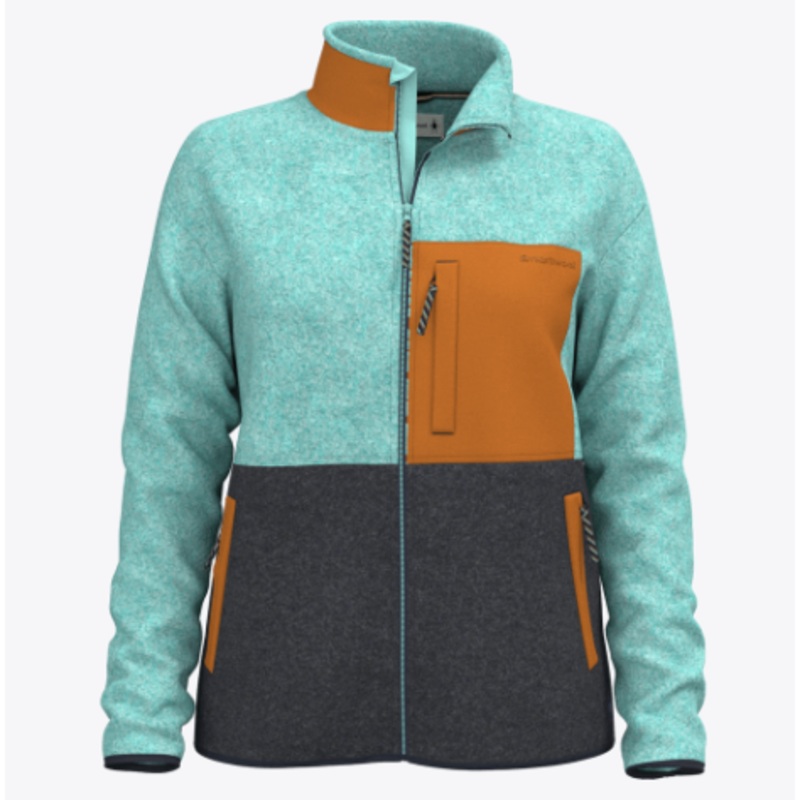 Smartwool W Second Cut Fleece Jacket PACIFIC BLUE XS