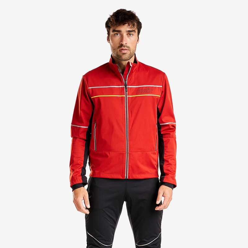 Swix M Tokke LT SS Jacket 59007-Terracotta S