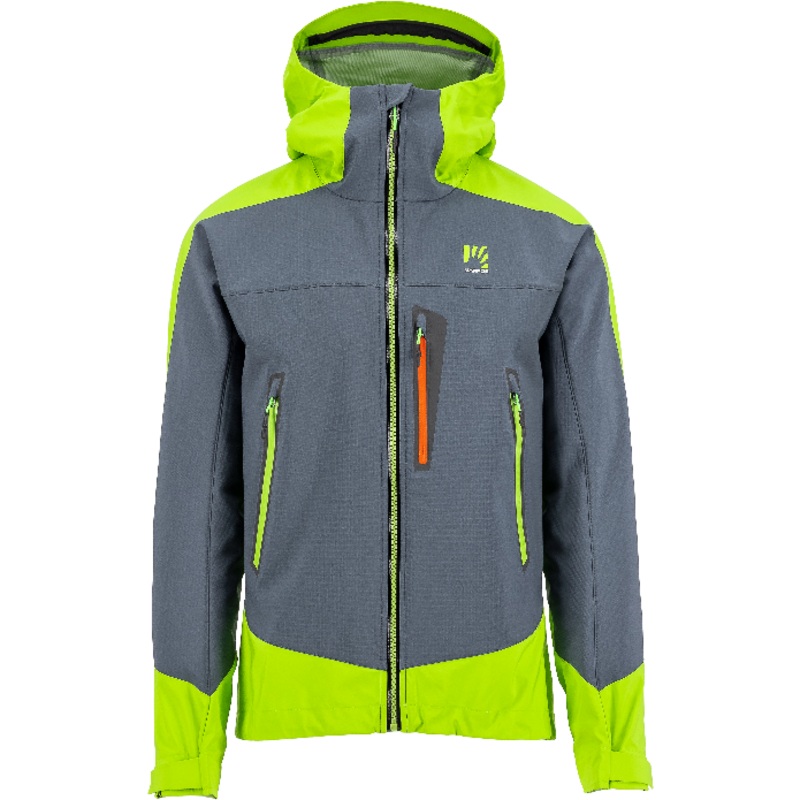 Karpos Marmolada Jacket Dark Slate-Lime Green L