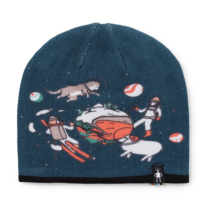 Smartwool Kids One Small Step For Sheep Printed Beanie Multi Color OS