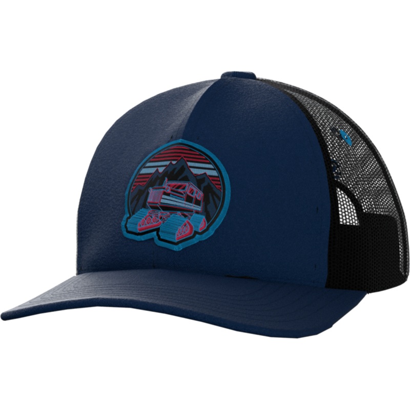 Smartwool Snowcat Trek Trucker Hat Deep Navy OS