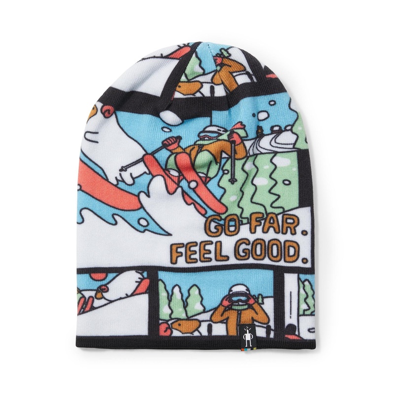 Smartwool Winters Adventure Print Beanie Multi Color OS