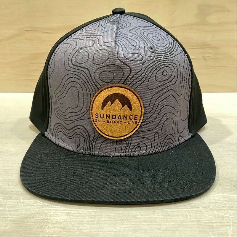 Locale Topo Flatbrim Black/Grey OS