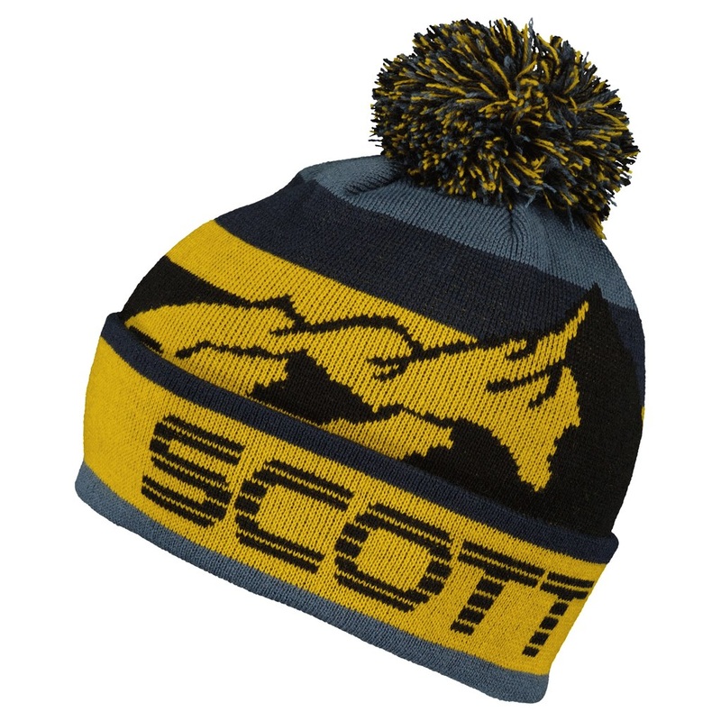 Scott Team 40 Beanie Mellow Yellow/Metal Blue OS