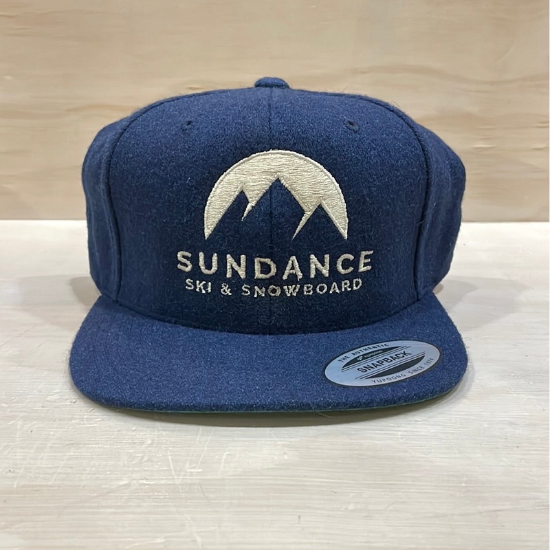 Sundance Wool Hat Navy/Tan OS