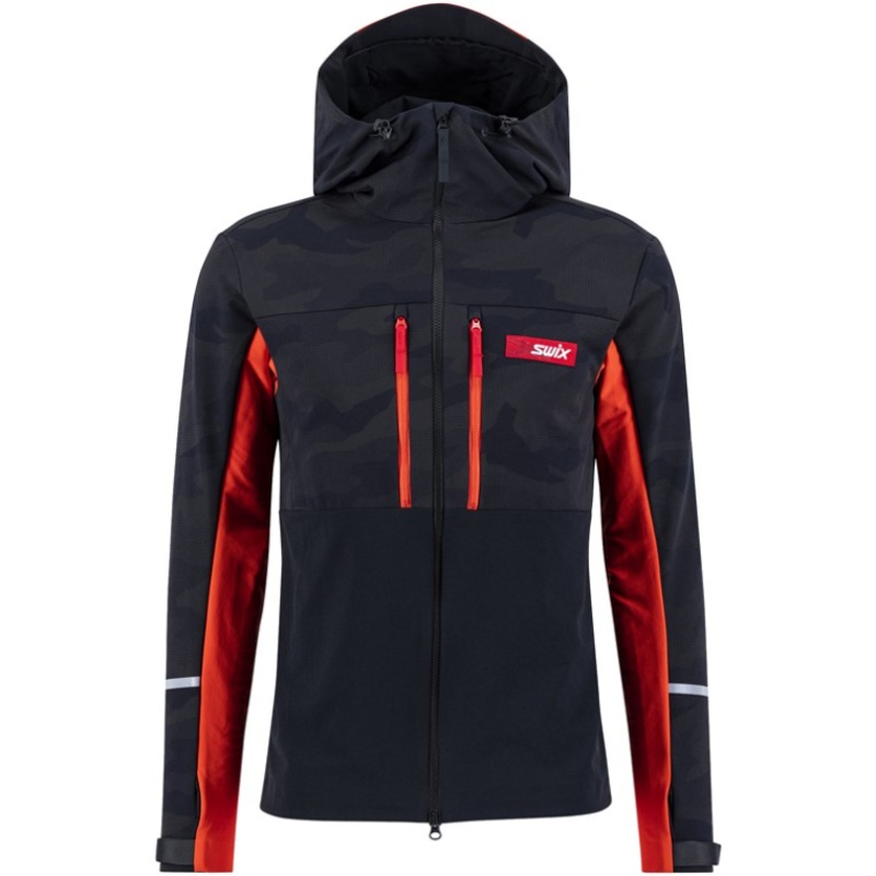 Swix M Surmount SS Jacket 10070 Black/Fiery Red S