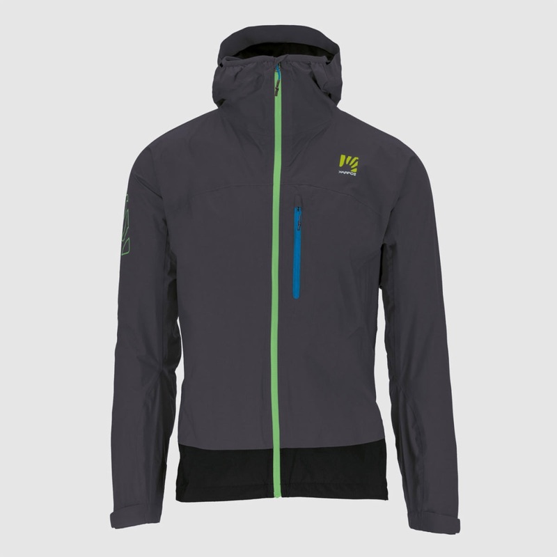 Karpos Lot Rain Jacket Dark Grey-Black L