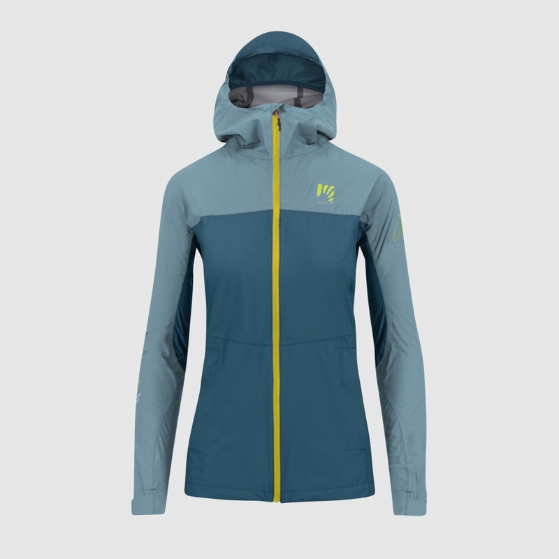 Karpos Lot Rain W Jacket Corsair/Adriatic Blue L