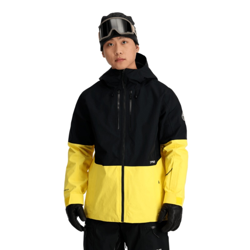 Spyder Jagged GTX Shell Jacket YELLOW XS