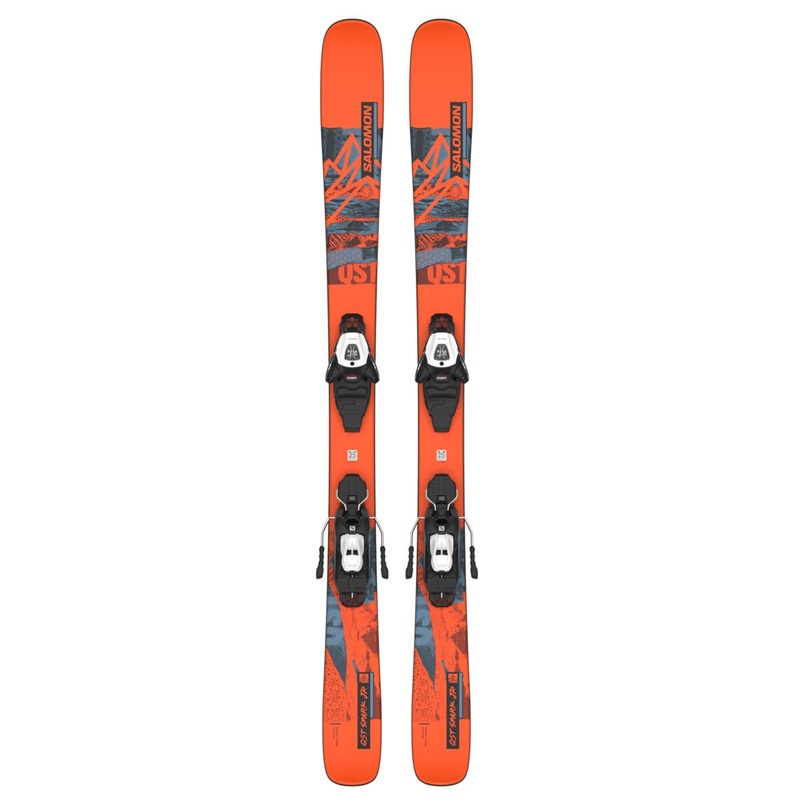 Salomon QST Spark Jr M + L6 GW J Orange 143cm