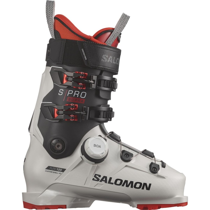 Salomon S/PRO SUPRA BOA 120 GW Gray Aurora/Black/Red 25/25.5