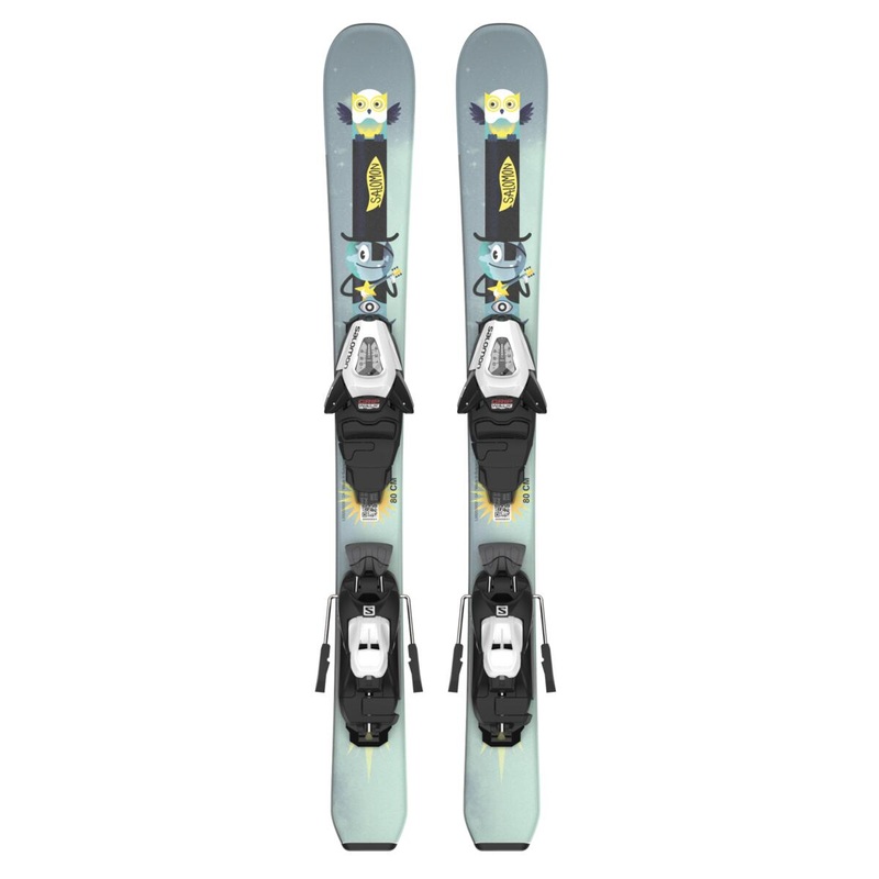 Salomon T1 Jr XS + C5 GW J75 Aqua 70cm