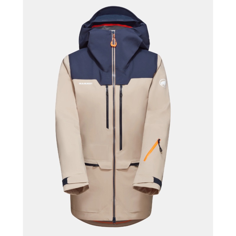 Mammut Haldigrat HS Hooded W Jacket Savannah Marine XS