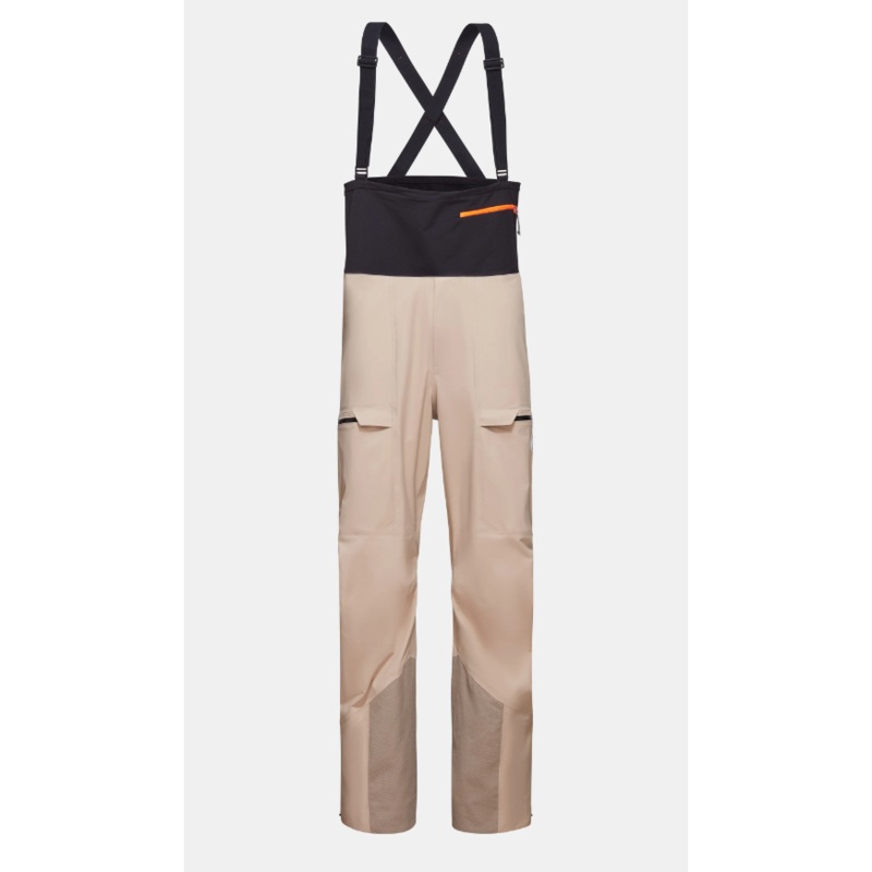 Mammut Haldigrat HS M Bib Pants Savannah Black US 30