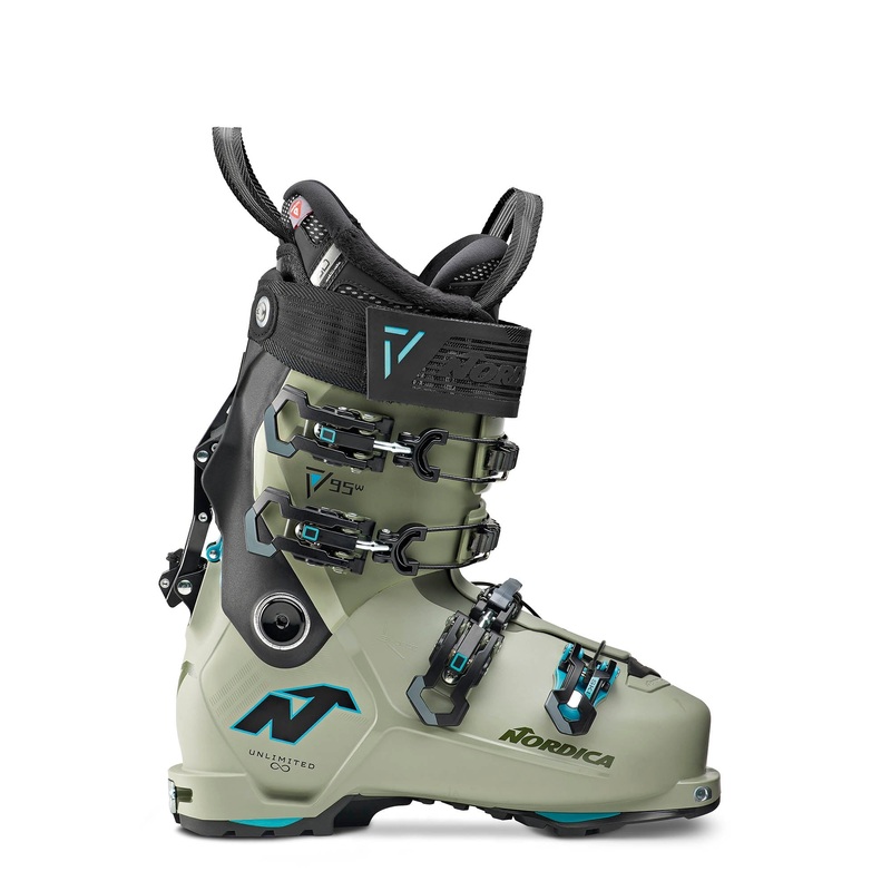 Nordica Unlimited 95 W DYN LT GREEN - BLACK - LT BLU 22.5