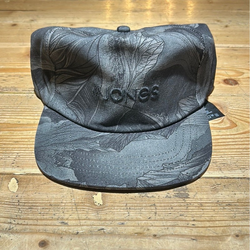 Jones Wave Organic Cotton Cap Stealth Black OS