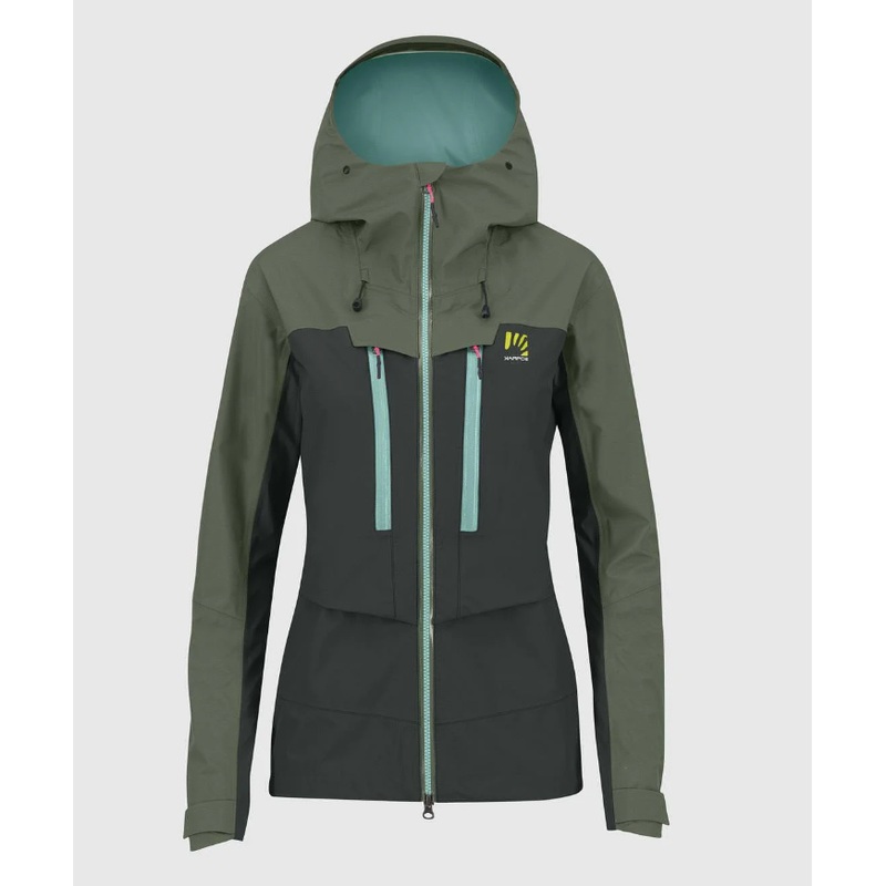 Karpos Midi Shell W Jacket BLACK SAND/THYME S
